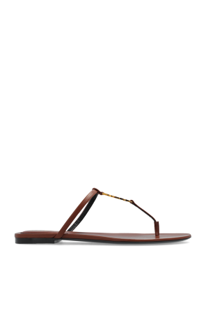 Saint Laurent Leather Slippers | Women's Shoes | Vitkac